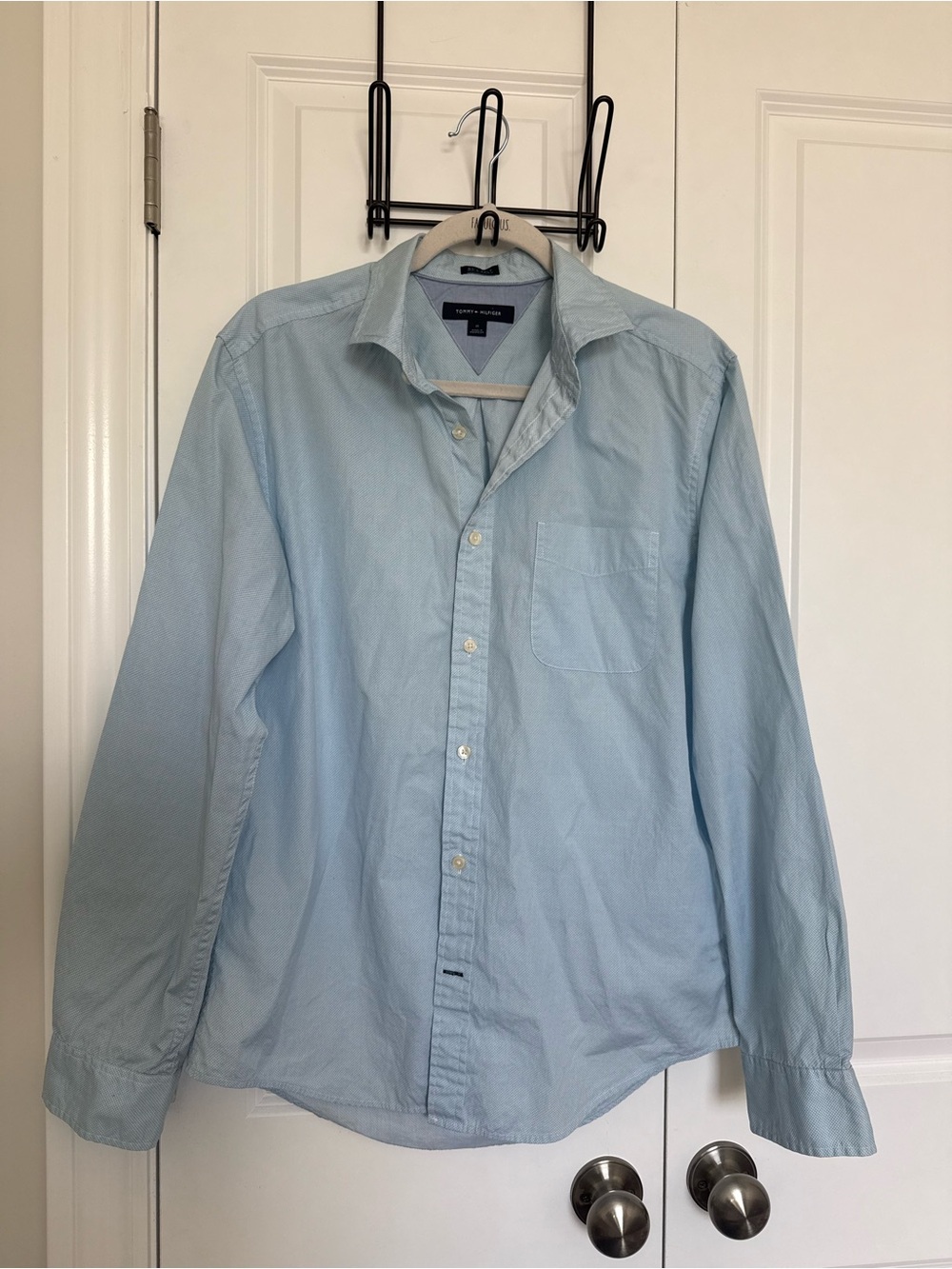 Tommy Hilfiger Light Blue Men's Button-Down Shirt